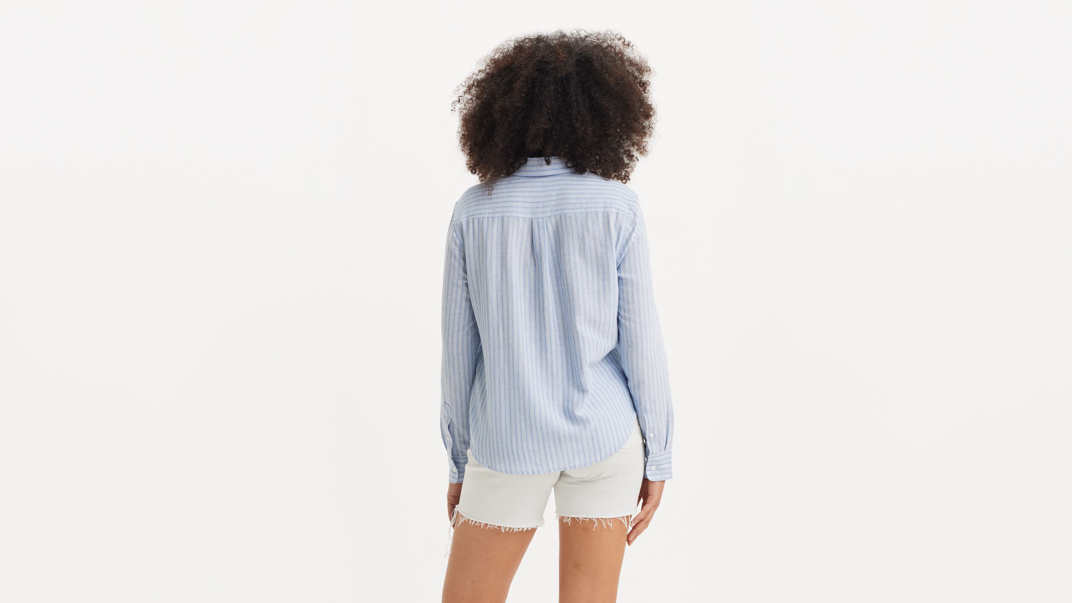 Chemise Classic - Rory Stripe Brunea Blue - Bleu