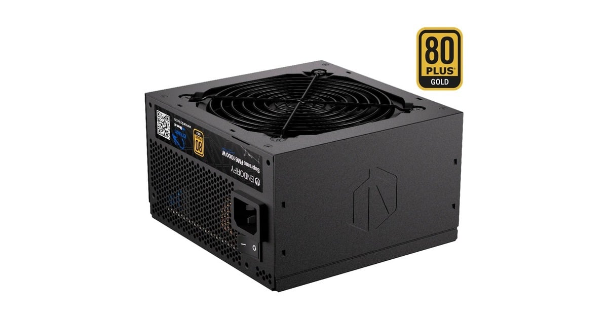 ENDORFYSupremo FM6 modulaire 1000 watt voeding   (Zwart, 1x 12V-2x6, 3x PCIe)