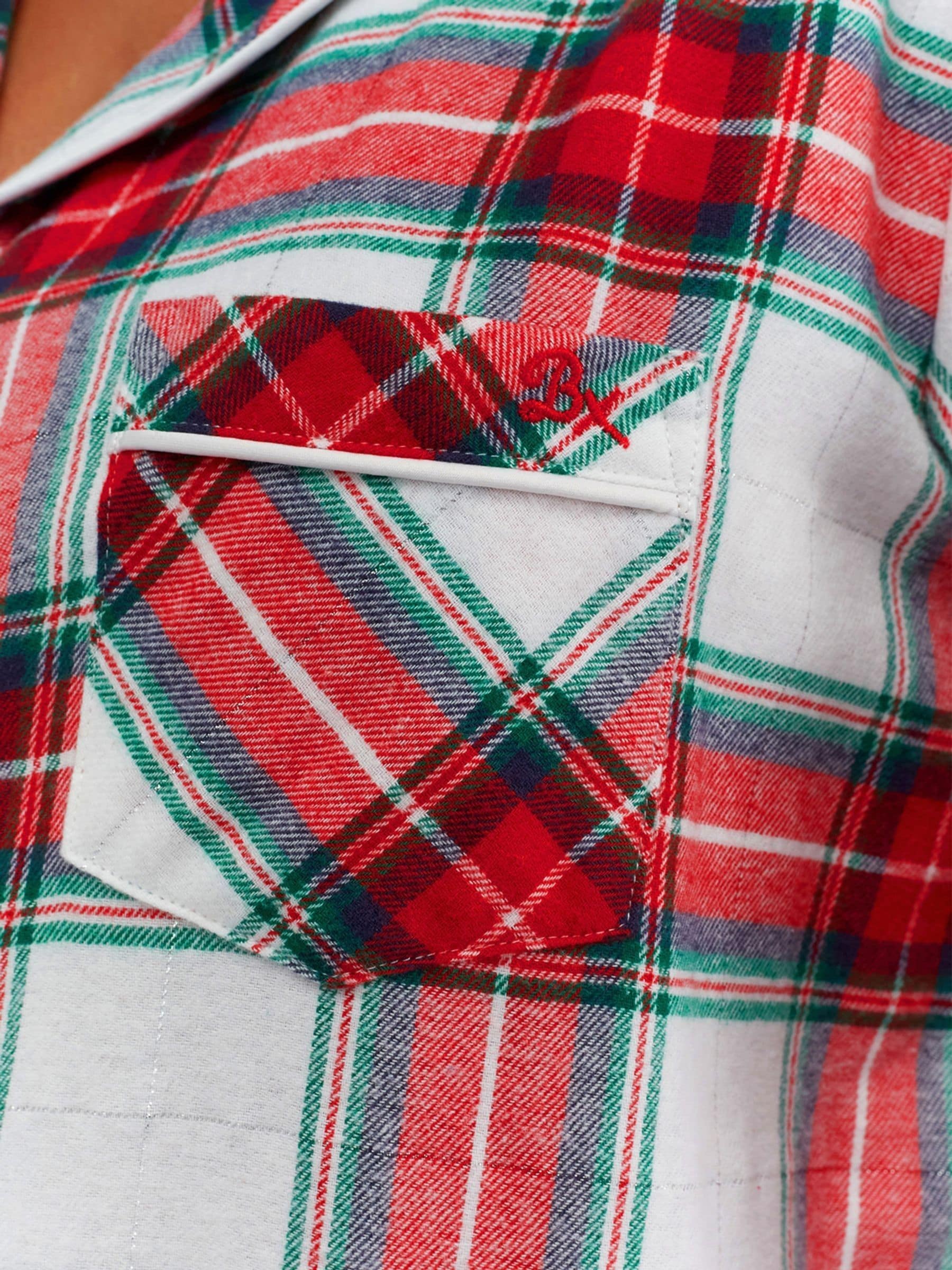 Ivory Check - Boux Avenue Pyjamas In a Bag