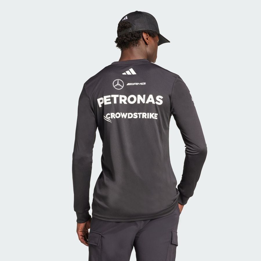 Adidas Maillot pilote manches longues noir Mercedes - AMG Petronas Formula One Team