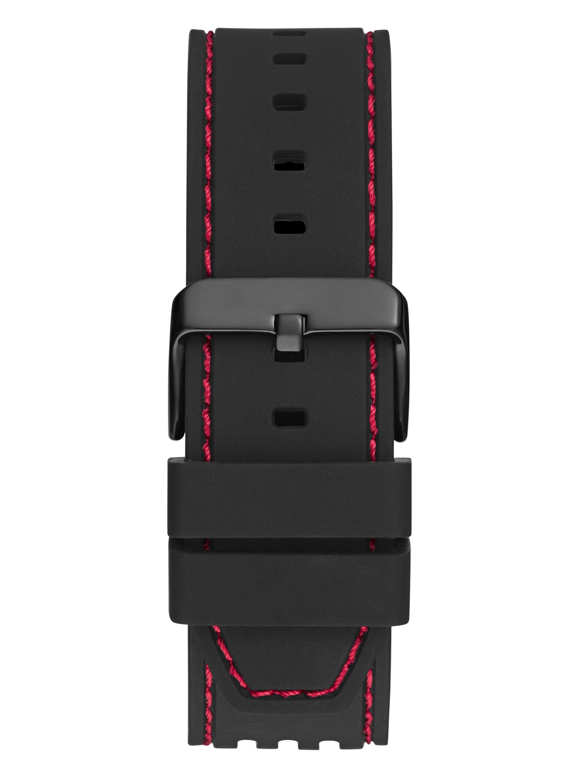 Relógio cronógrafo vermelho