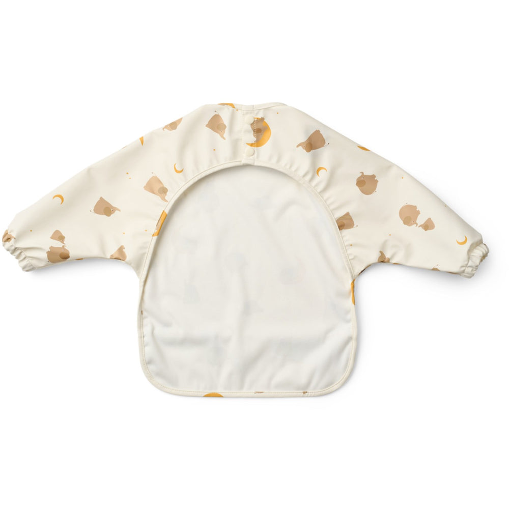 Køb LIEWOOD Elephant / Creme De La Creme Merle Printed Cape Hagesmæk