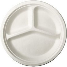 Assiette an canne à sucre 'pure', rond, 260 mm