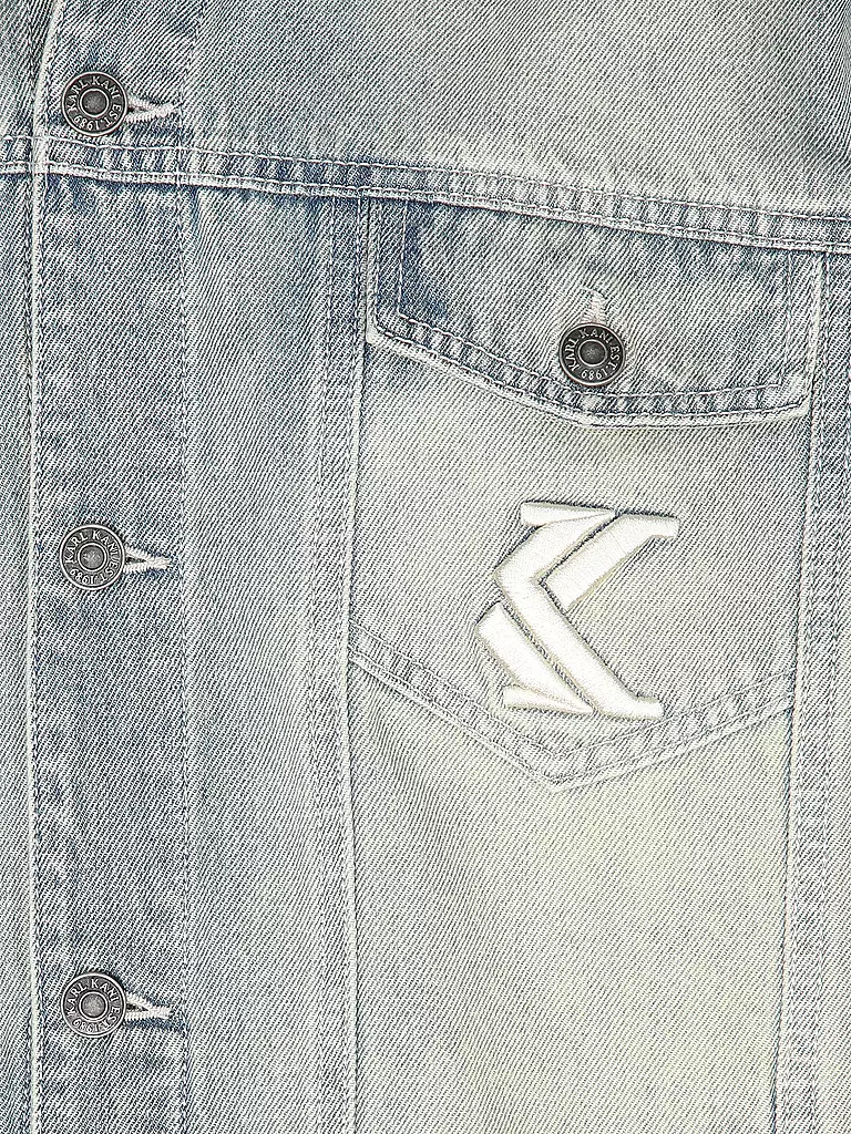 KARL KANI Jeansjacke hellblau