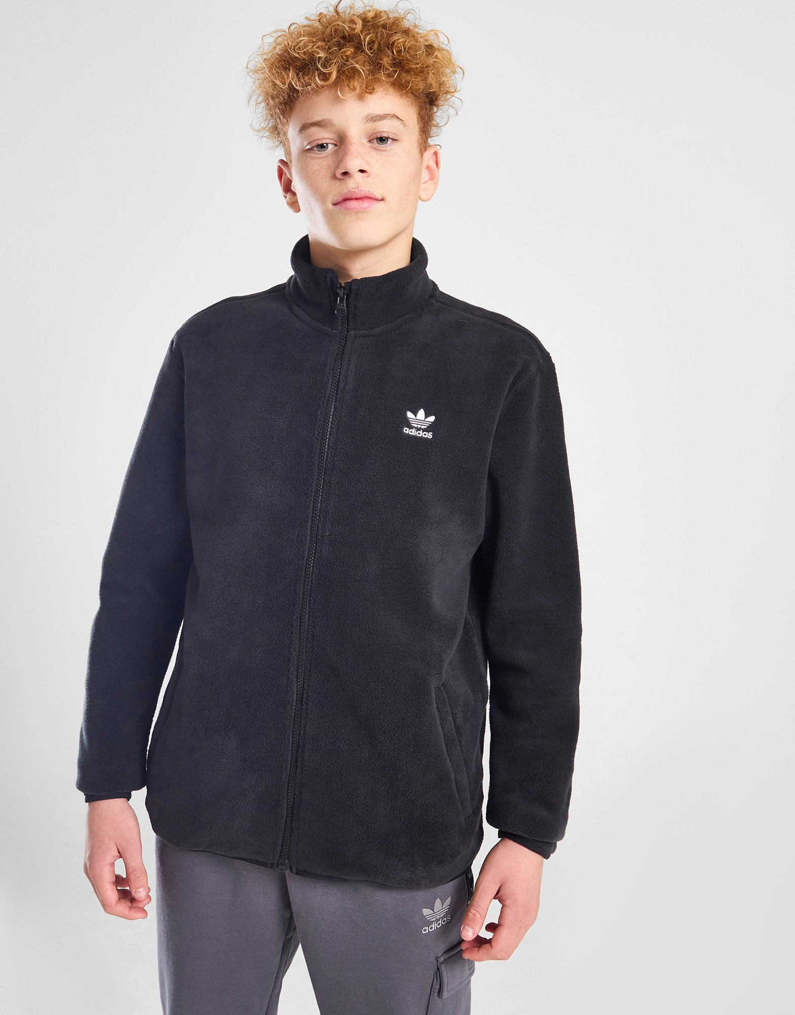 adidas Originals Haut de survêtement Polaire Zippé Junior