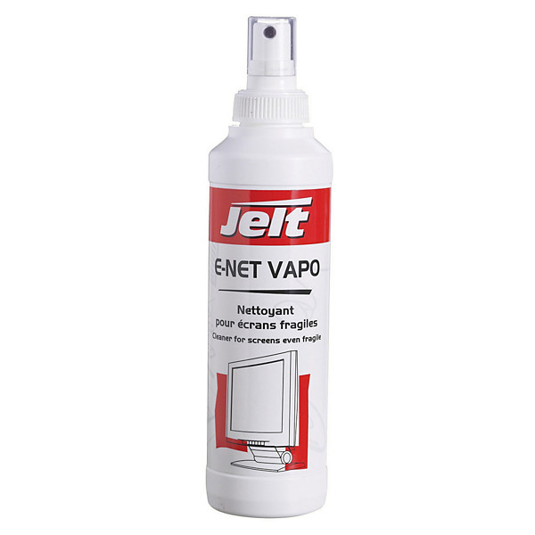 Nettoyant écrans fragiles Jelt E-Net Vapo 250 ml
