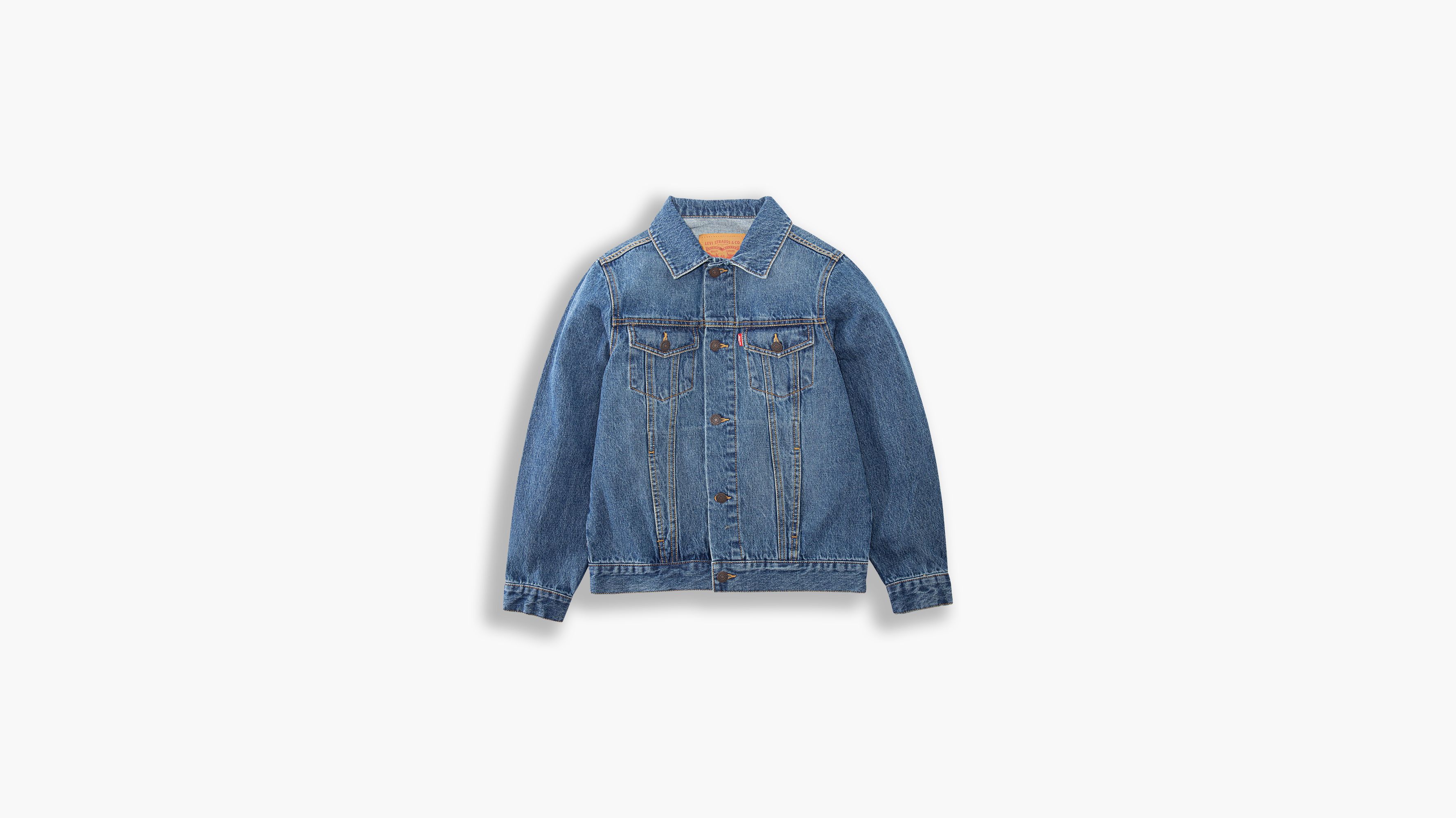 Veste Veste Trucker pour adolescent - Bristol - Bleu