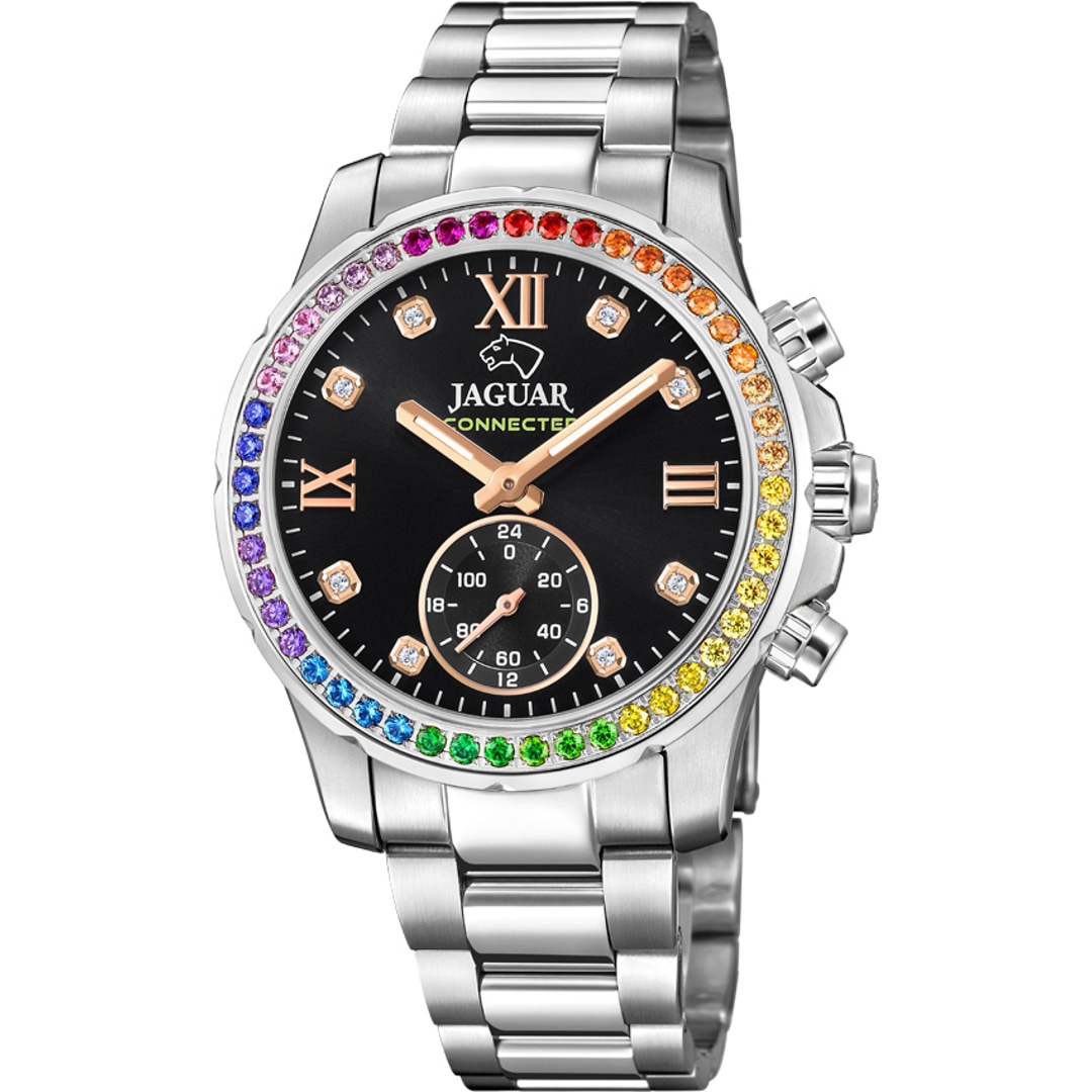 Jaguar Connected Lady Silbrig / Dark Rainbow 37mm
