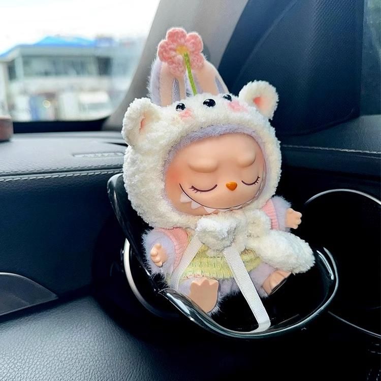 Miumi - Stoel Chenille voor pop met geurverspreider voor in de auto - 17 cm
