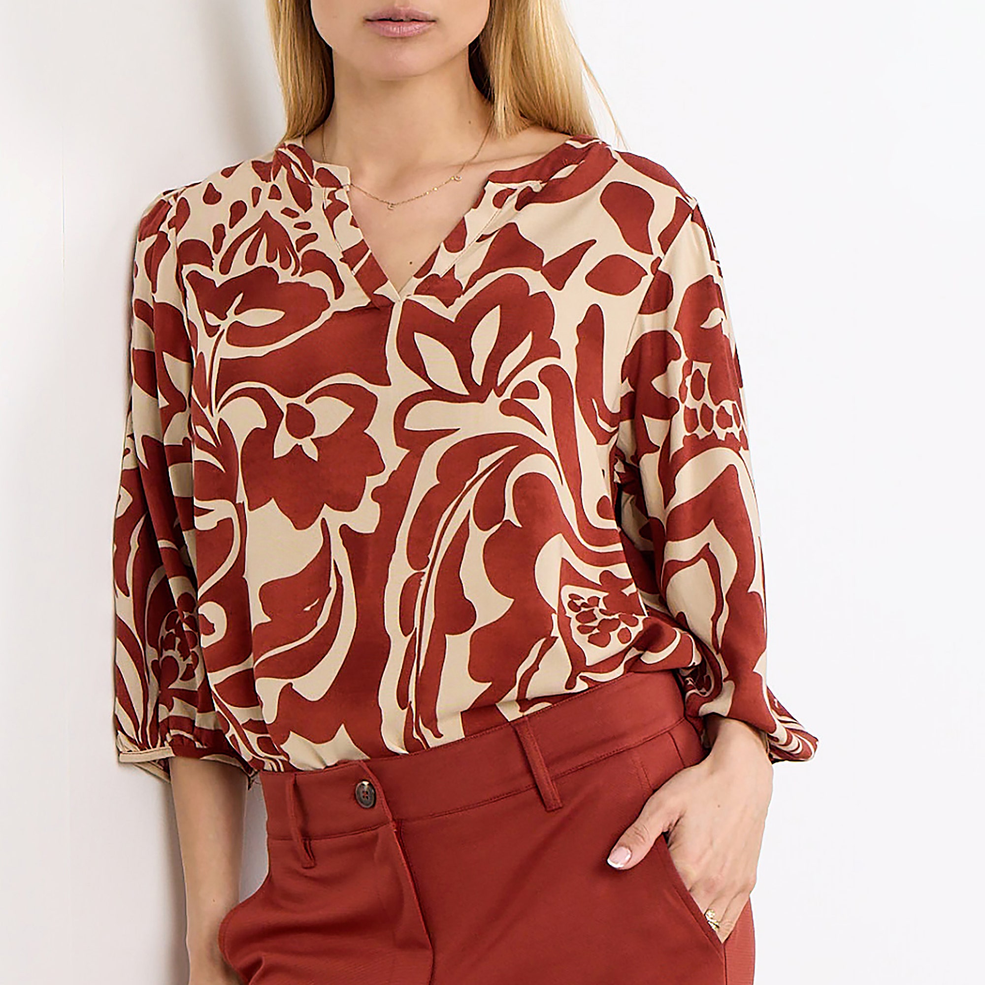 Blouse Femme rouge