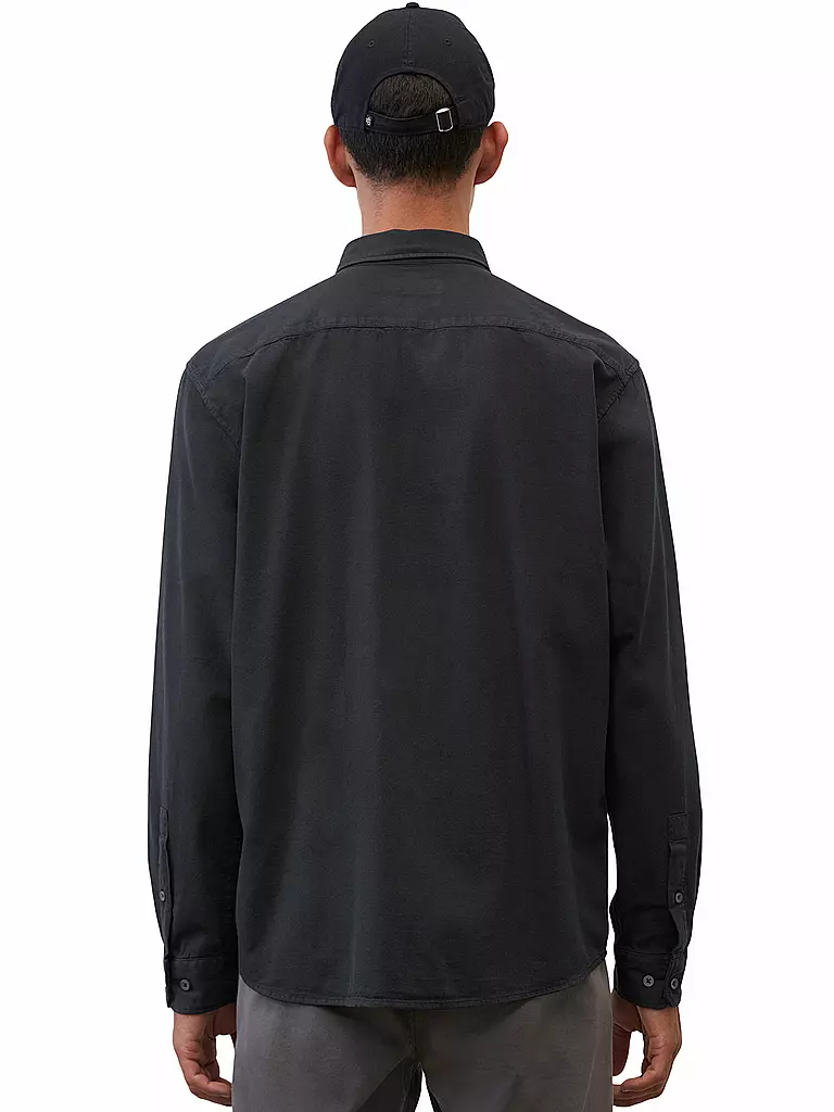 MARC O'POLO Hemd Regular Fit  blau