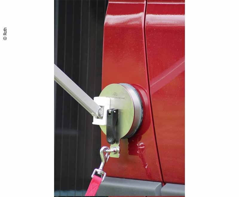 multifix Markisen Stützfußhalter für Thule, Saughalter, 2er Set