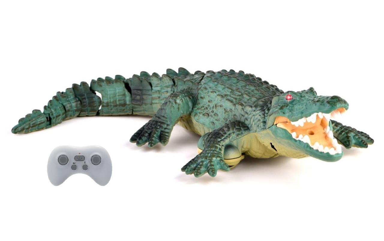 Tech RC AlligatorFerngesteuerte Alligator mit leuchtenden Augen