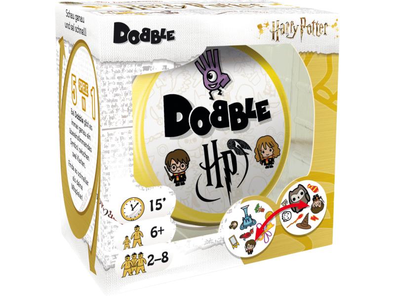 Asmodée Kartenspiel Dobble Harry Potter Lustiges Reaktionsspiel in der Wizarding World