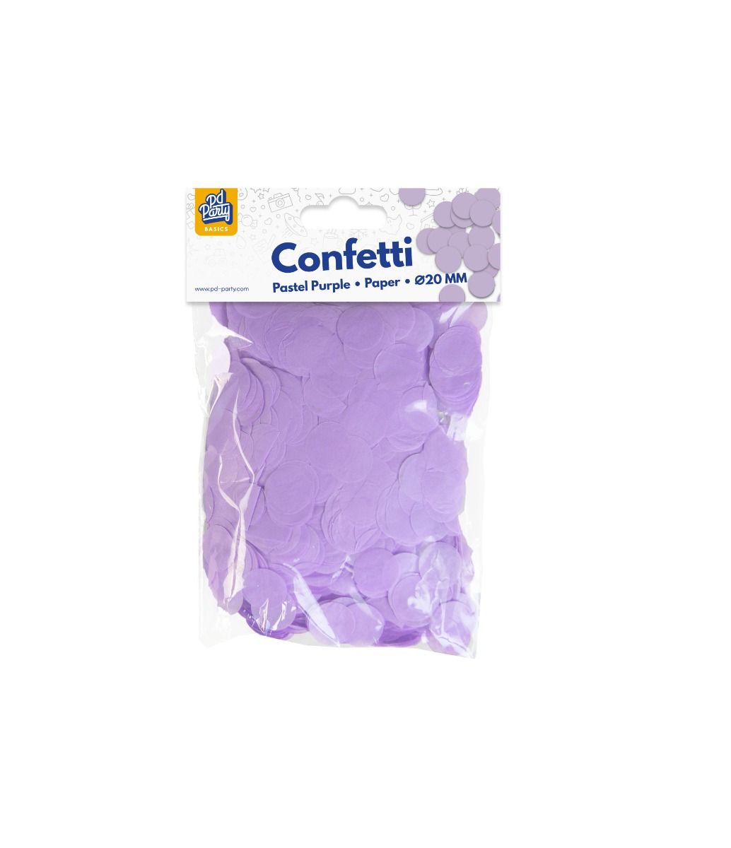 Paarse Confetti Pastel 50gr
