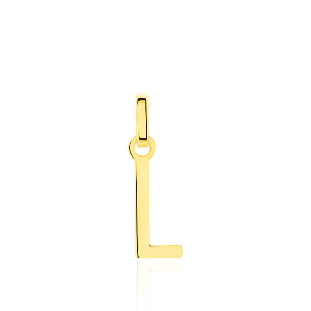 Pendentif Ionia Lettre Or Jaune