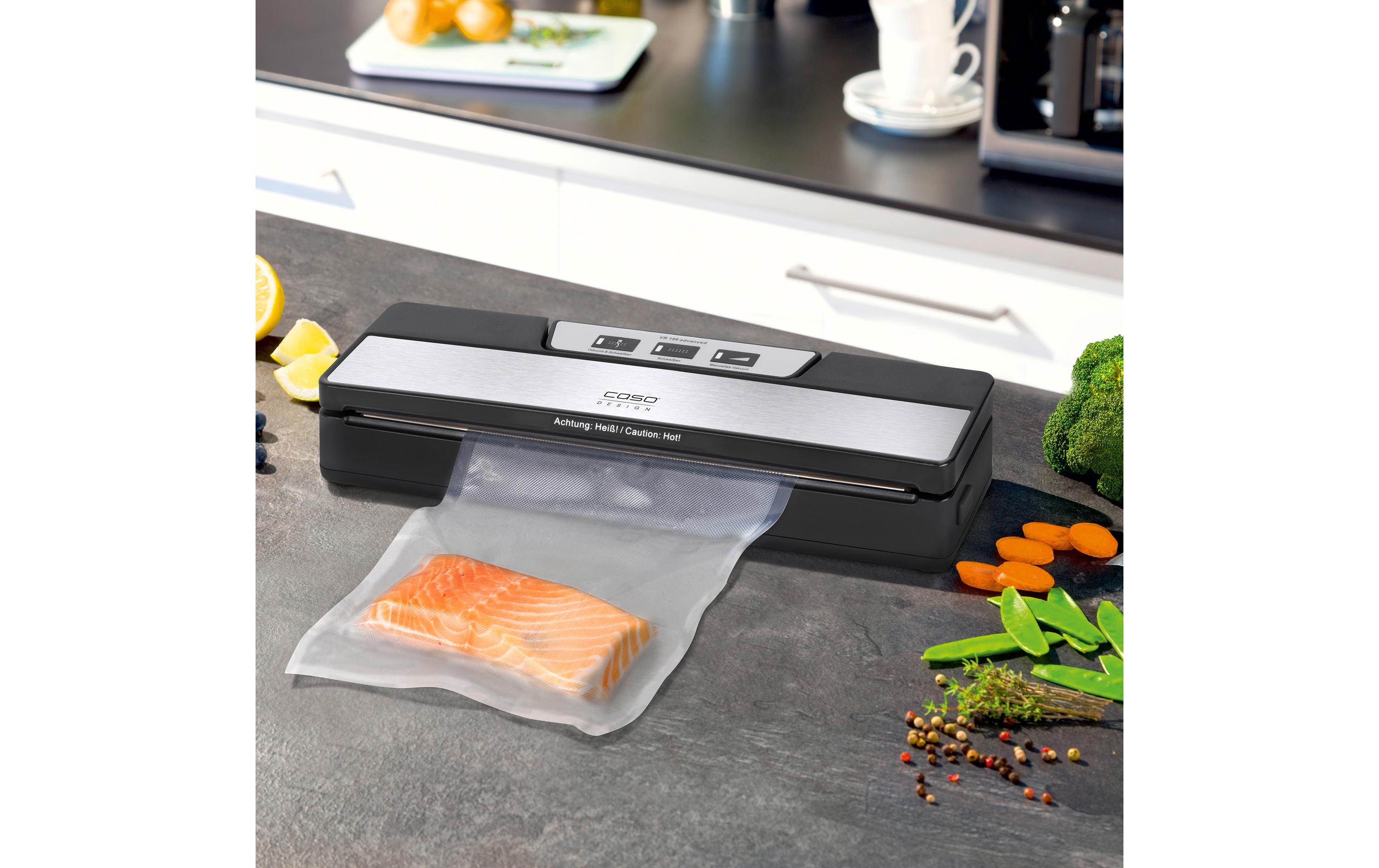 Vakuumiergerät VR 190 Schwarz/SilberAutomatisches Vakuumiersystem