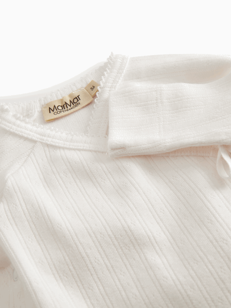 Belita modal pointelle gentle white - MarMar - Rumpetroll