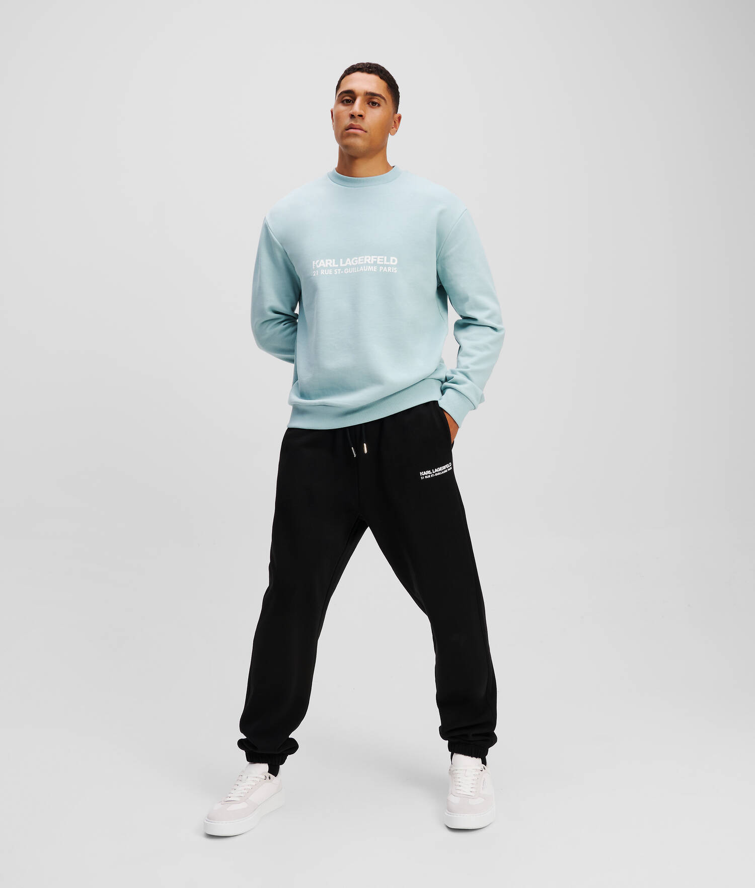 SWEAT-SHIRT RUE ST-GUILLAUME - Bleu