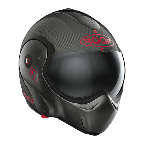 Roof - Casque Boxxer 2 Carbon Thirty Titane
