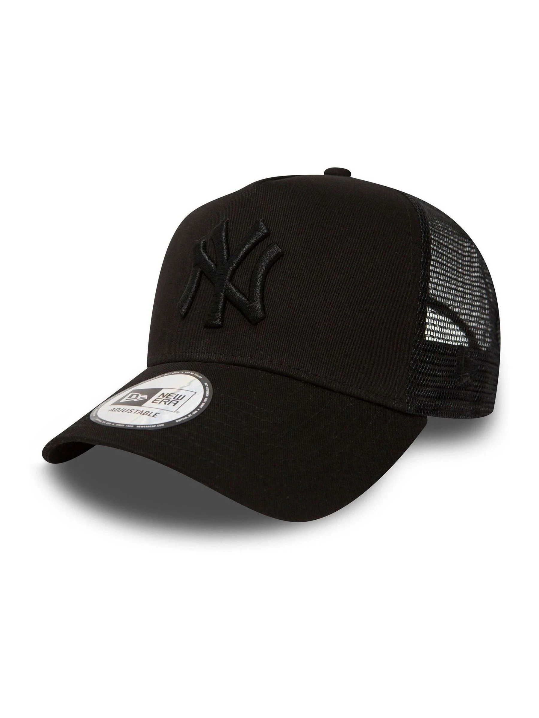 Zwart - New Era® New York Yankees Clean A-frame truckerpet