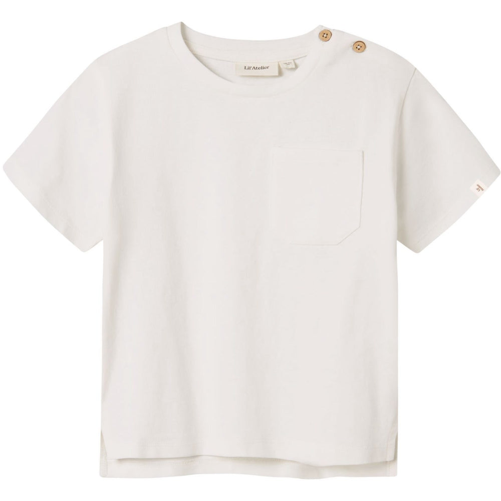 Køb Lil'Atelier Coconut Milk Nmmdolan Ss Loose Top Lil Noos