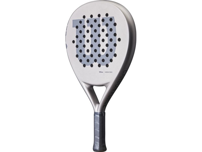 Wilson Padelracket Carbon Force Grau Padelschläger mit Carbon Rahmen