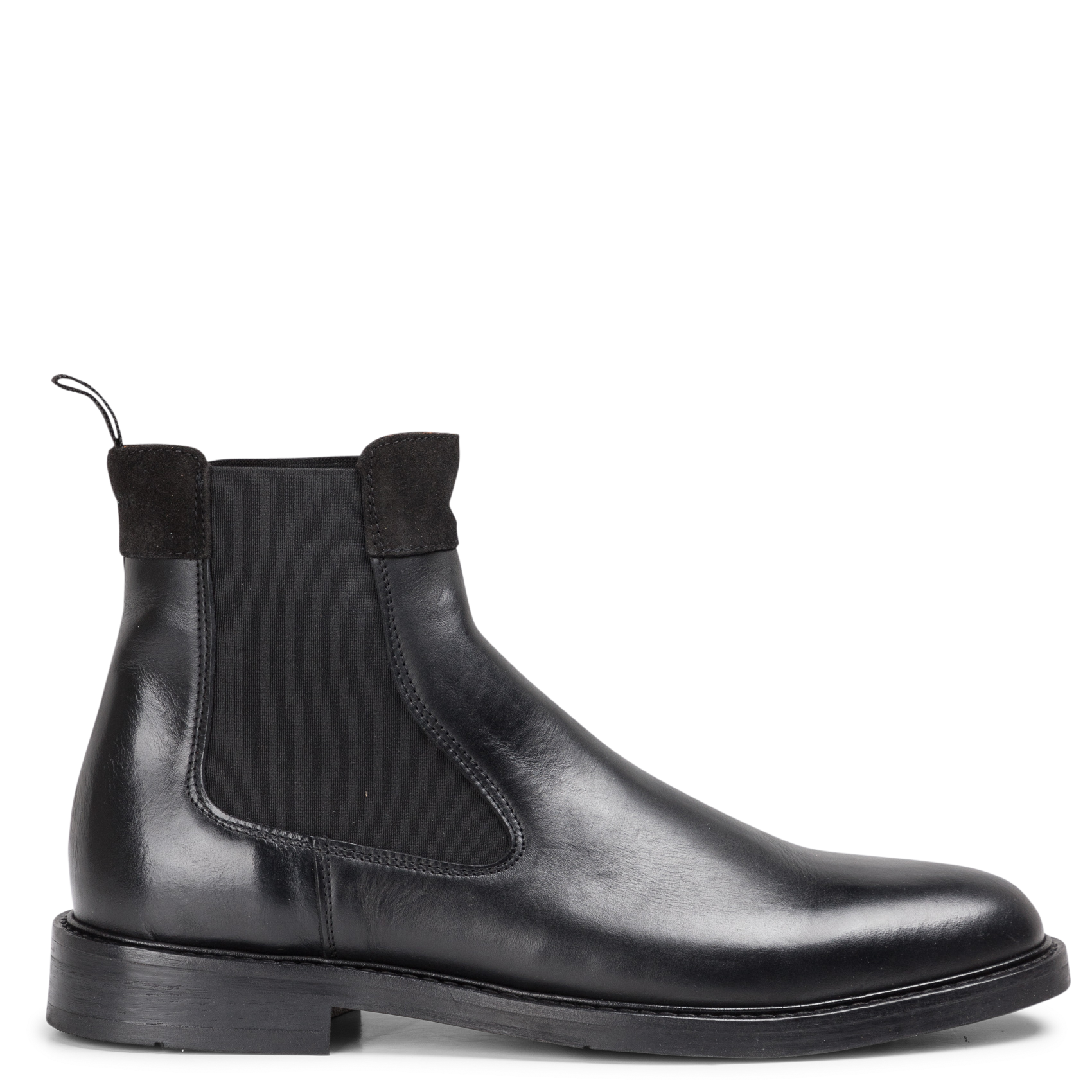 WOLF CHELSEA - Boots Chelsea en cuir lisse | Noir