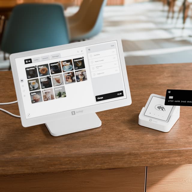 SumUp Point of Sale-system Lite med Solo kortlæser (hvid)