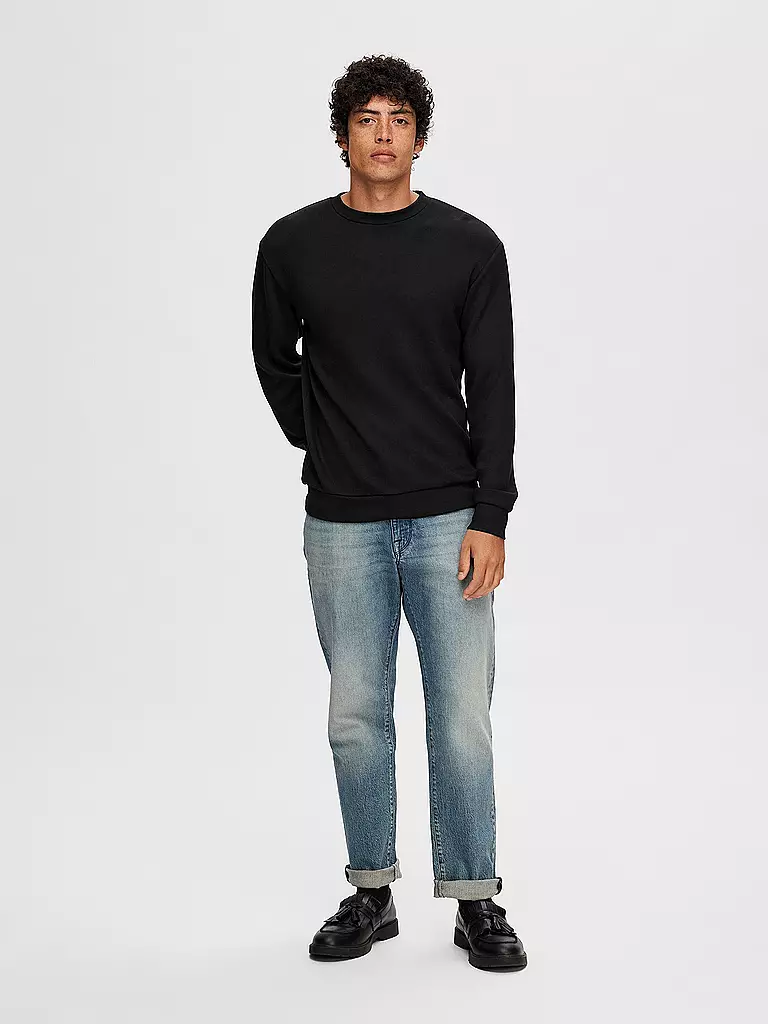 SELECTED Sweater SLHEMANUEL schwarz