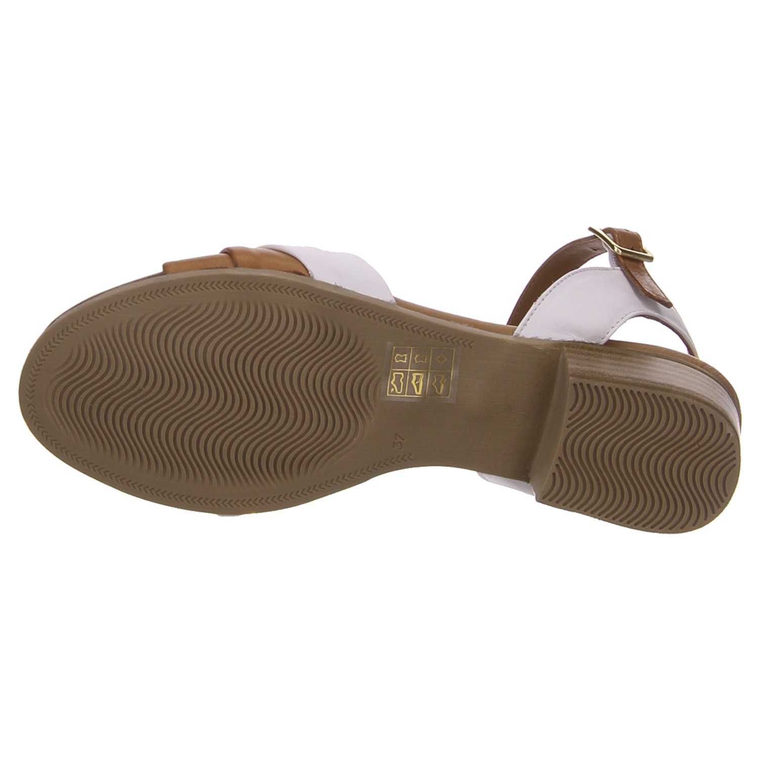 2 Go Damensandalette weiß weiss/weiss kombi