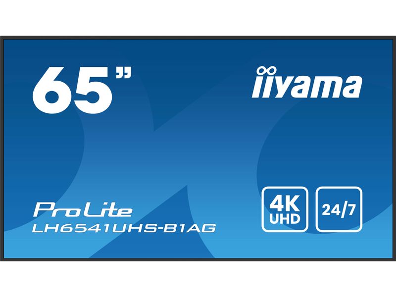 iiyama Public Display ProLite LH6541UHS-B1AG 64.5 