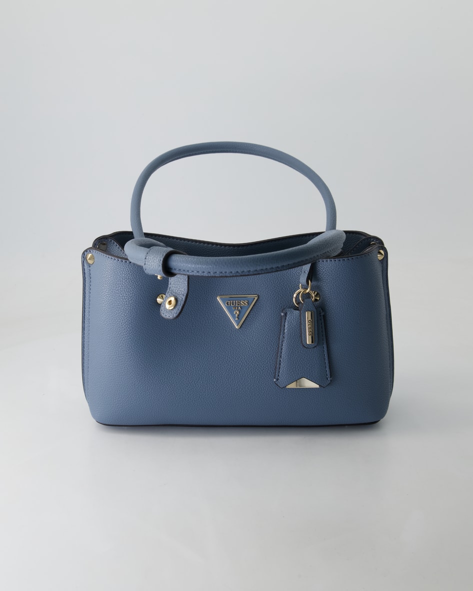 Guess Meridian Shoulder Satchel Handtasche in Blau