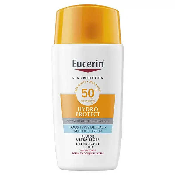 Protetor Solar Eucerin Hydro Protect Fluido Ultraleve FPS 50+ 50ml