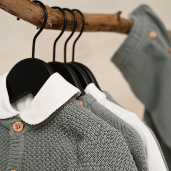 Klein Baby Vestje - Mt. 50 - Stone Green