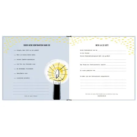 Die Spiegelburg Eintragalbum - Meine Konfirmation