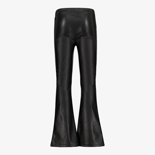 MyWay meisjes PU flared broek zwart