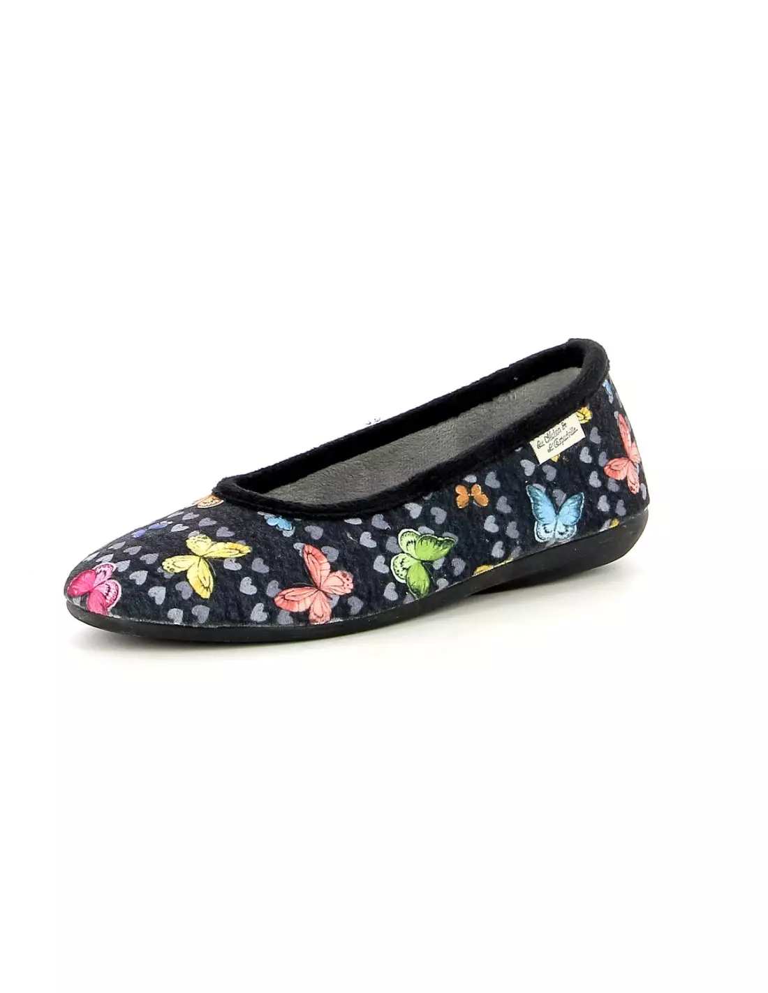 LA MAISON DE L ESPADRILLE LAMOR 6172 5 - Pantoufles & chaussons Noir