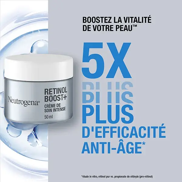 Creme facial hidratante noturno antienvelhecimento Neutrogena Retinol Boost 50ml
