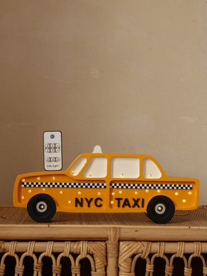Little Lights Lampe NYC Taxi Manhattan, Gul