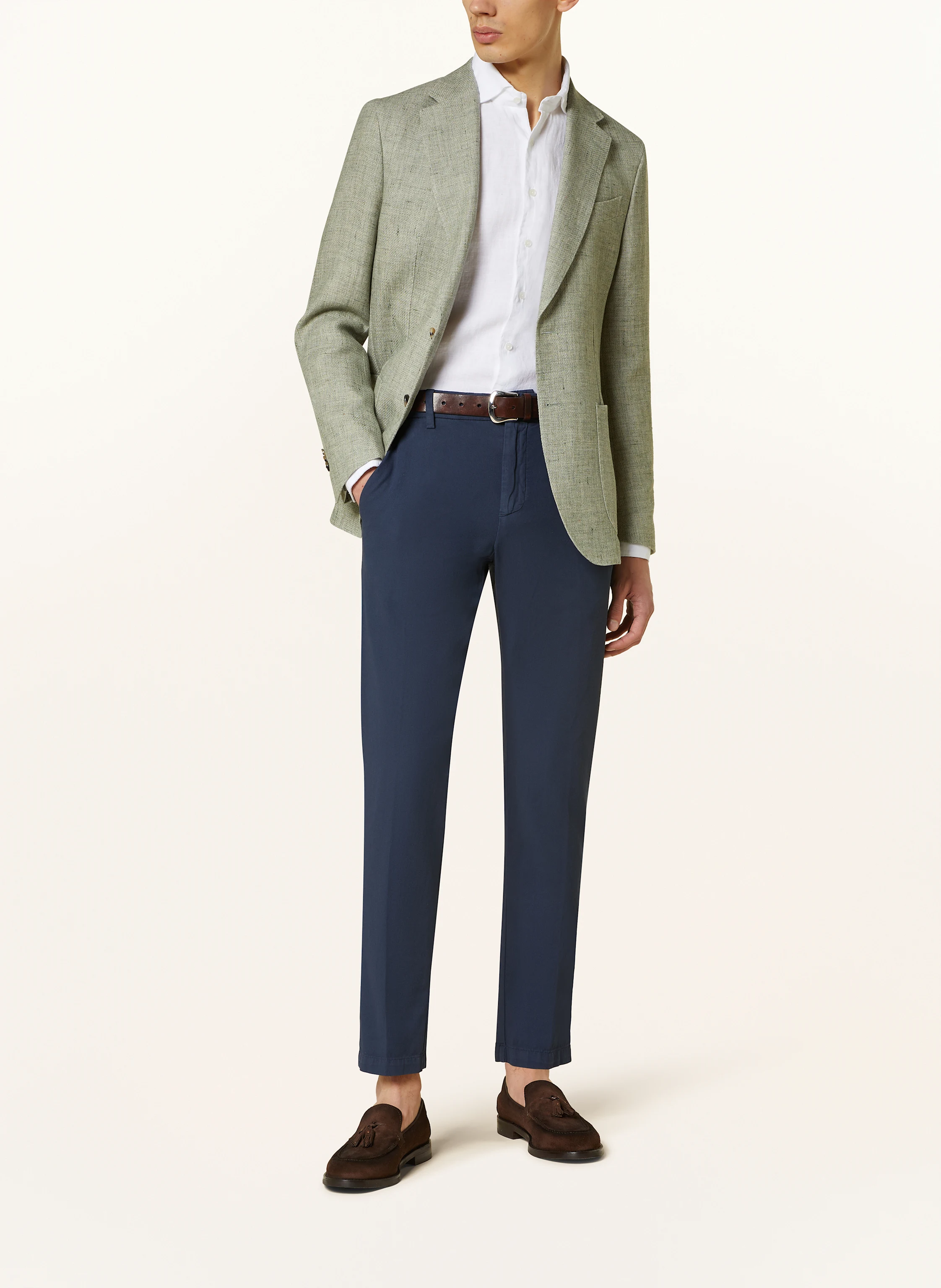 windsor. Sakko GIORNO Extra Slim Fit mit Leinen