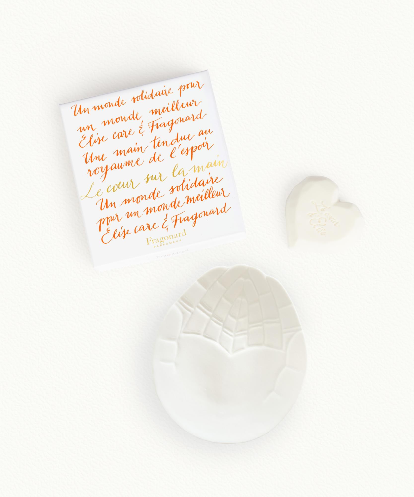 Coffret EliseCare  Savon Jasmin & porte savon - 60g