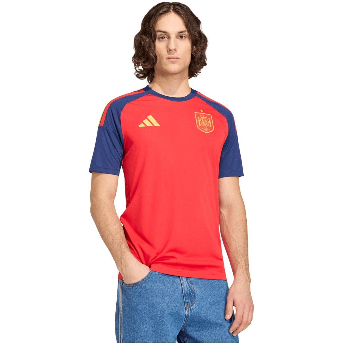 T-Shirt adidas Espanha Fef Fanswear Mundial 2026