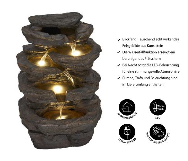 Ubbink Polyresin-Gartenbrunnen Acqua Arte
