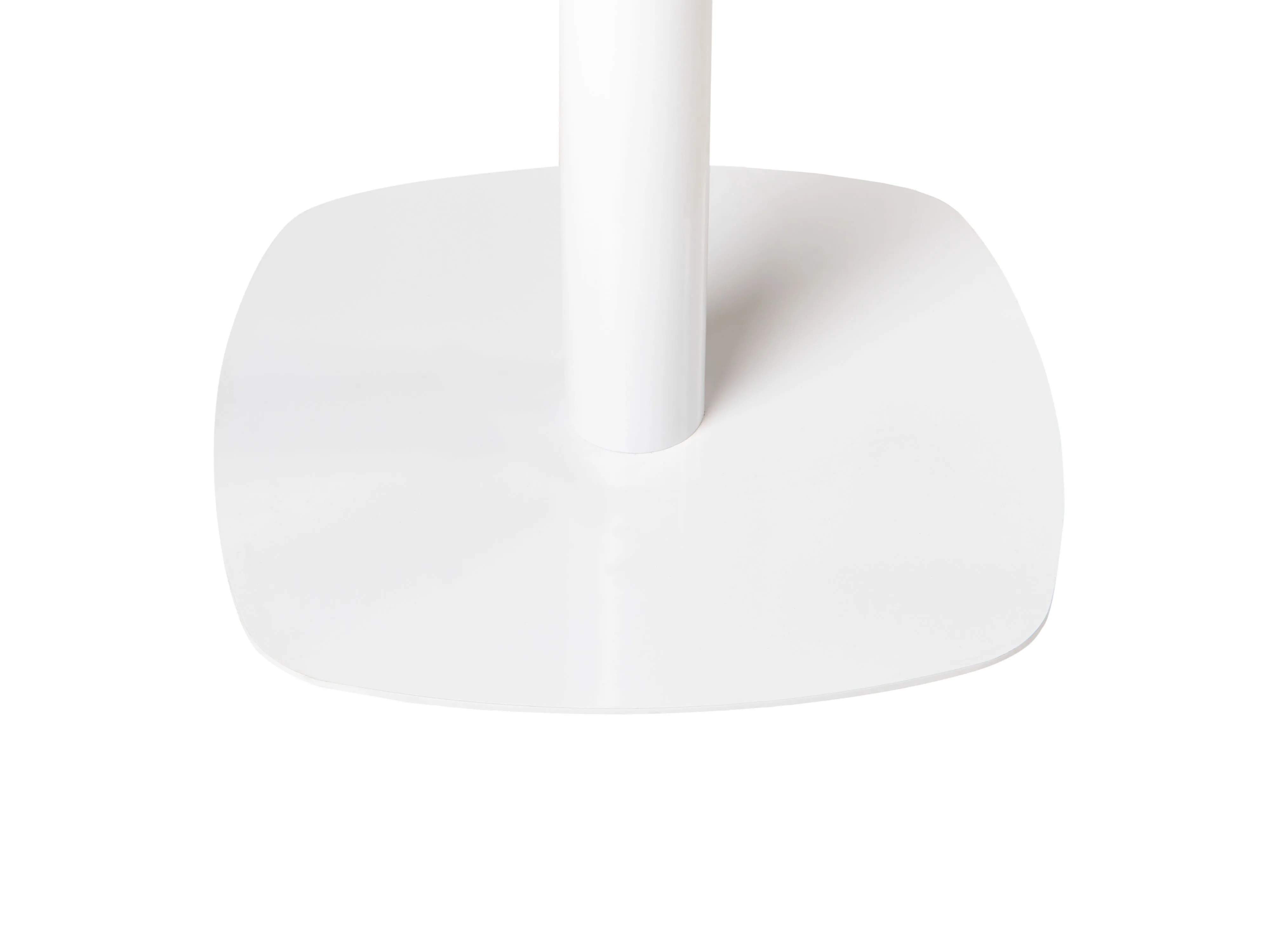 Statafel MORELLA Lichtbruin/wit 60 cm 60 cm