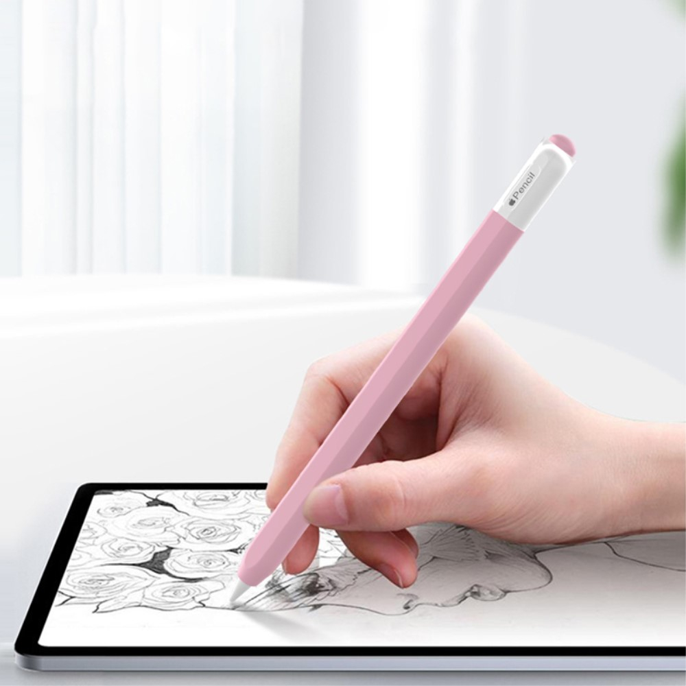 Apple Pencil (Pro) Silikon Sleeve Schutzhülle - Weiss Matt