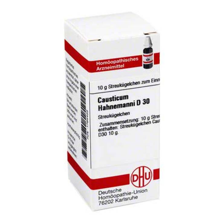 DHU Causticum Hahnemanni D 30 Gl, 10 g