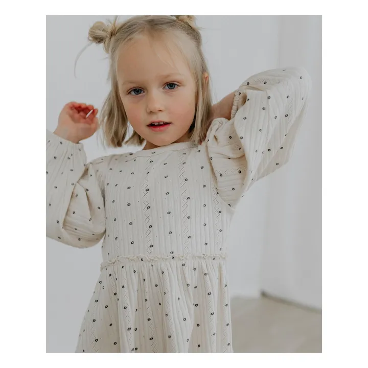 Fliink Blouse Pointelle Olivia Coton Bio | Crème