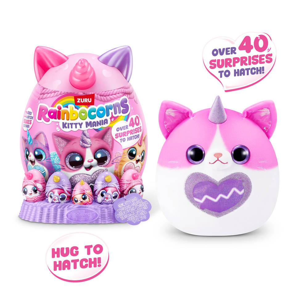 Rainbocorns Kitty Mania verrassingsknuffel S2
