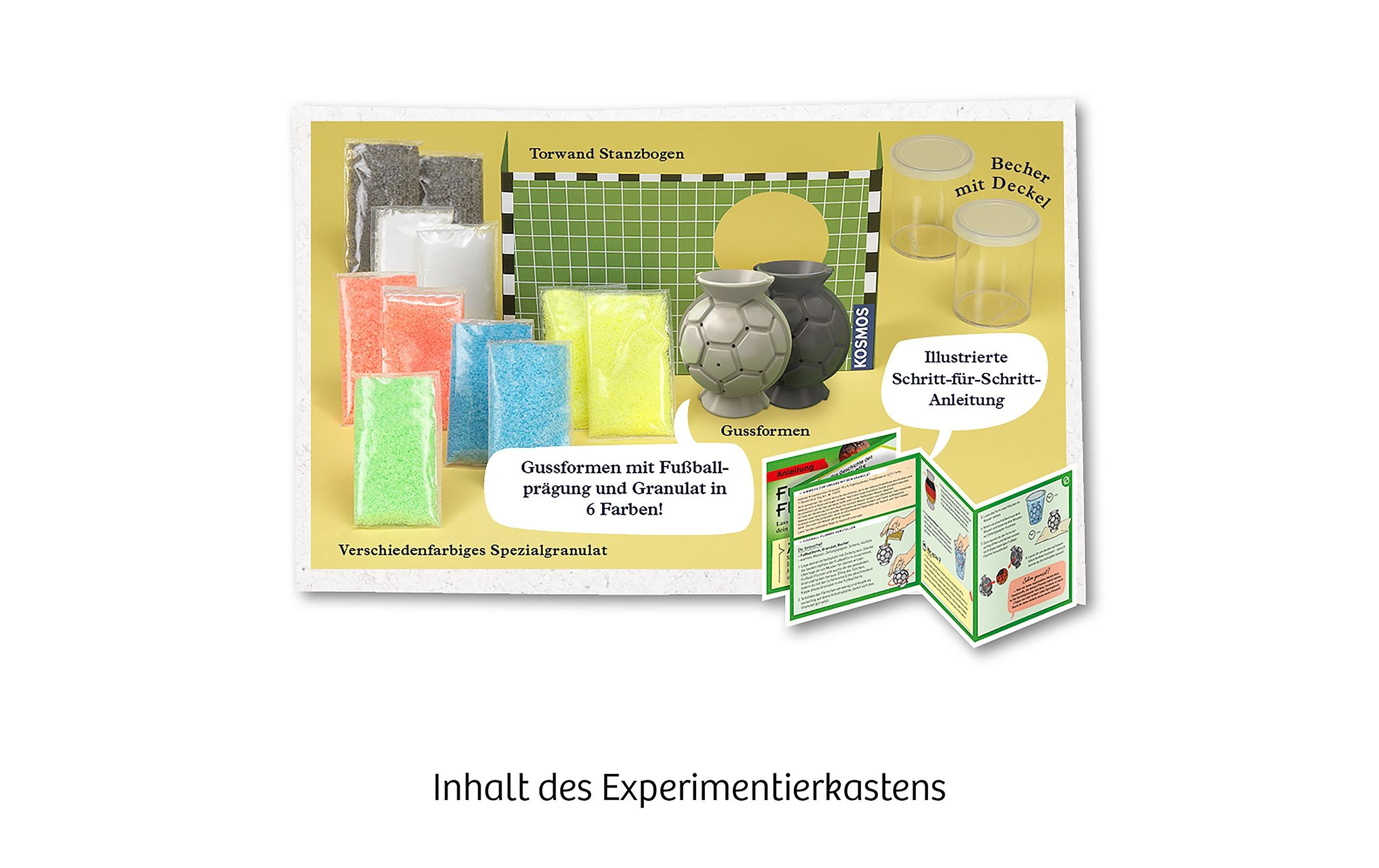 Experimentierkasten Fussball-FlummisBunte Flummibälle herstellen